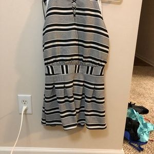 Striped romper